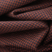 Buddha Stones Fall Brown Plaid Stand Collar Frog-Button Design Long Sleeve Midi Dress With Pockets - image 12