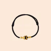 Buddha Stones Formless Buddha Lotus Knot Red String Protection Braided Bracelet - image 11
