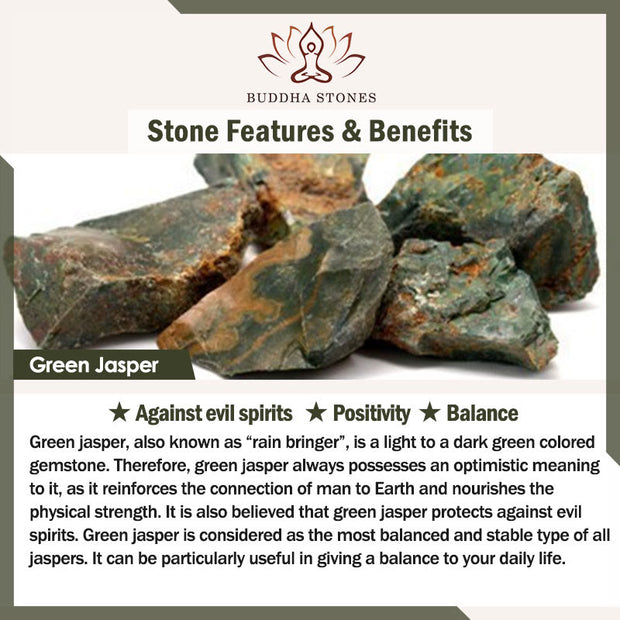 Buddha Stones Magnolia Flower Green Jasper Cyan Jade Magnolia Copper Plated Gold Balance Earrings - image 9