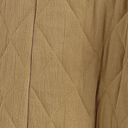 Buddha Stones Winter Frog-Button Diamond-shaped Lines Cotton Long Sleeve Women's Thermal Jacket With Pockets - image 14