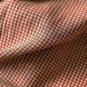 Buddha Stones Fall Tiny Plaid Button Down Ruffle Collar Long Sleeve Women's Cotton Shirt - image 11