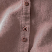 Buddha Stones Fall Solid Color Button Down Stand Collar Long Sleeve Women's Cotton Shirt - image 10