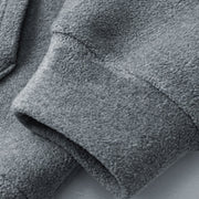 Buddha Stones Fall Winter Zipper Design Fleece Lined Long Sleeve Cotton Men's Hoodie - image 6