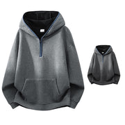 Buddha Stones Fall Winter Zipper Design Fleece Lined Long Sleeve Cotton Men's Hoodie - image 14