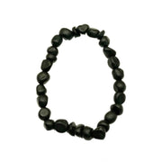 Buddha Stones 8mm Natural Authentic Shungite Stone Protection Beaded Bracelet - image 13
