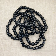 Buddha Stones 8mm Natural Authentic Shungite Stone Protection Beaded Bracelet - image 12