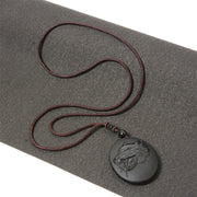 Buddha Stones Wolf Head Natural Black Obsidian Strength Necklace Pendant - image 6
