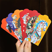 Buddha Stones 6pcs Colorful Chinese Red Envelope Year Of The Horse 2026 New Year - image 5