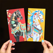 Buddha Stones 6pcs Colorful Chinese Red Envelope Year Of The Horse 2026 New Year - image 2