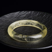 Buddha Stones Natural Citrine Quartz Prosperity Cuff Bangle Bracelet - image 1