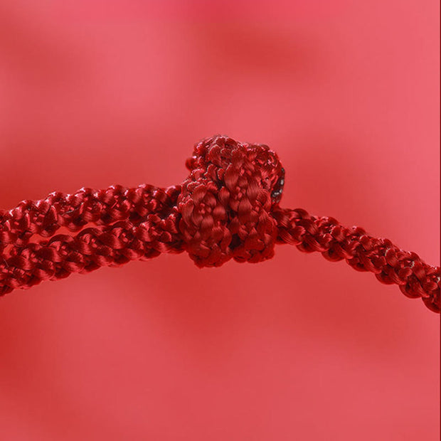 Buddha Stones 999 Sterling Silver Year Of The Horse Freedom Manually Made String Bracelet - image 11