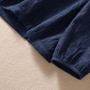 Buddha Stones Fall Jacquard Buttons Down Design Cotton Long Sleeve Women's Hoodie - image 7