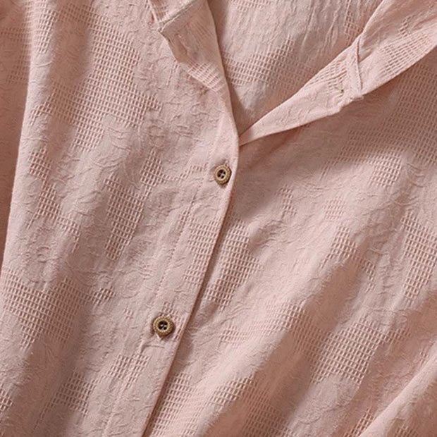 Buddha Stones Fall Jacquard Buttons Down Design Cotton Long Sleeve Women's Hoodie - image 12