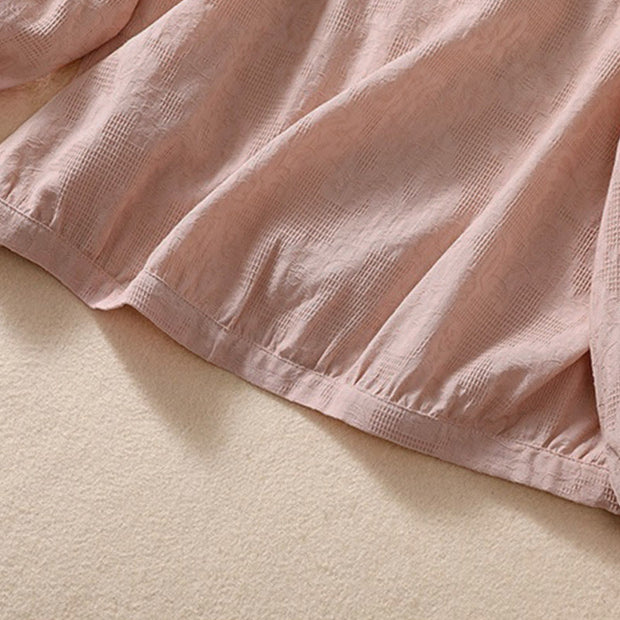 Buddha Stones Fall Jacquard Buttons Down Design Cotton Long Sleeve Women's Hoodie - image 15