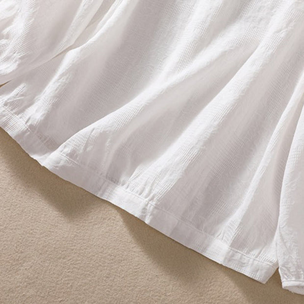 Buddha Stones Fall Jacquard Buttons Down Design Cotton Long Sleeve Women's Hoodie - image 26