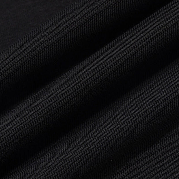 Buddha Stones Fall Polo Collar Button Men's Sweatshirt Cotton Pullover - image 11