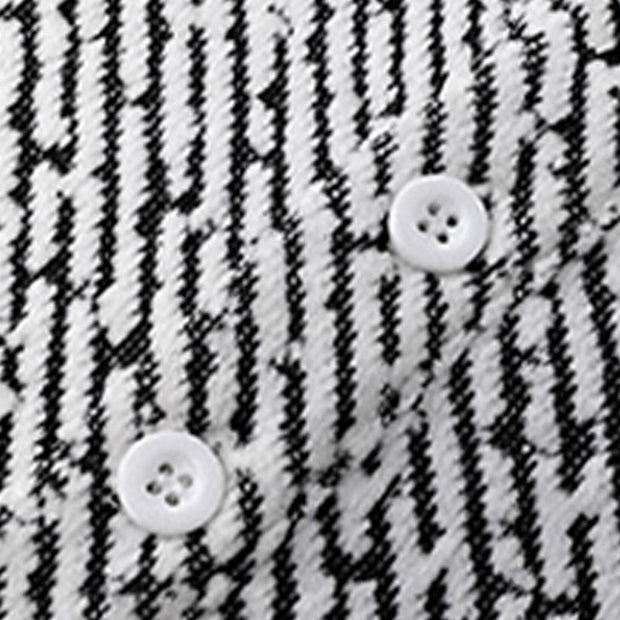 Buddha Stones Fall Crew Neck Stripes Button Men's Sweatshirt Pullover - image 13