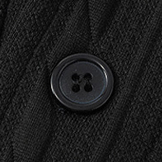 Buddha Stones Fall Winter Buttons Twisted Design Long Sleeve Men's Hoodie - image 11