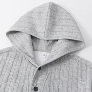 Buddha Stones Fall Winter Buttons Twisted Design Long Sleeve Men's Hoodie - image 2