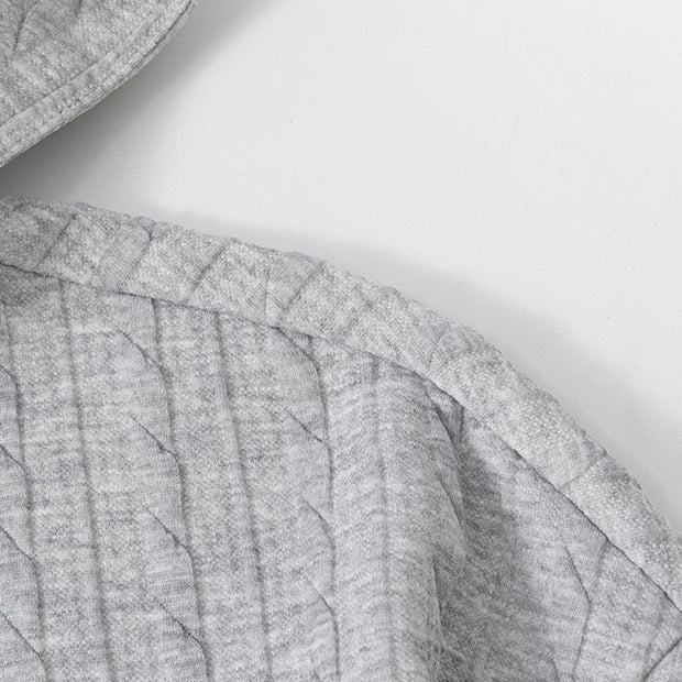 Buddha Stones Fall Winter Buttons Twisted Design Long Sleeve Men's Hoodie - image 3