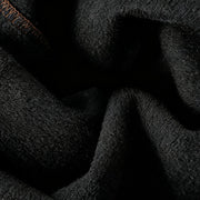 Buddha Stones Plain Elastic Waist Patchwork Plaid Women's Ankle-Length Wide Leg Corduroy Pants - image 17