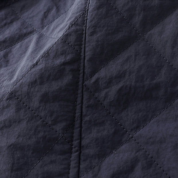 Buddha Stones Winter Lines Elastic Waist Drawstring Cotton Thermal Women's Pants With Zipper Pockets - image 7