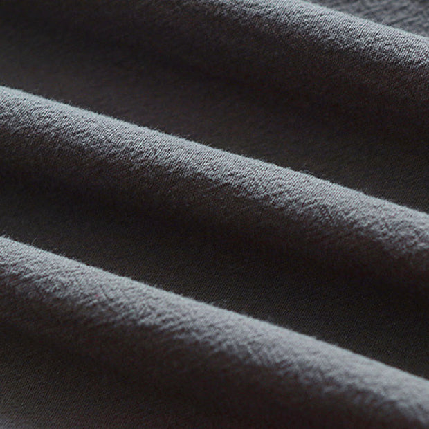 Buddha Stones 2Pcs Wudang Tai Chi Ceremony Solid Long Sleeve Men's Taoist Long Robe Kimono Sleeveless Vest Suit - image 17