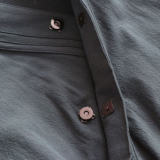 Buddha Stones Wudang Traditional Tai Chi Ceremony Long Wide Sleeve Men's Taoist Long Robe - image 7