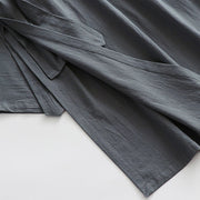 Buddha Stones Wudang Traditional Tai Chi Ceremony Long Wide Sleeve Men's Taoist Long Robe - image 10