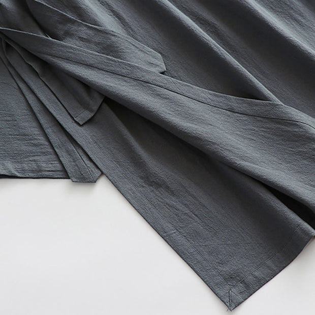 Buddha Stones Wudang Traditional Tai Chi Ceremony Long Wide Sleeve Men's Taoist Long Robe - image 10