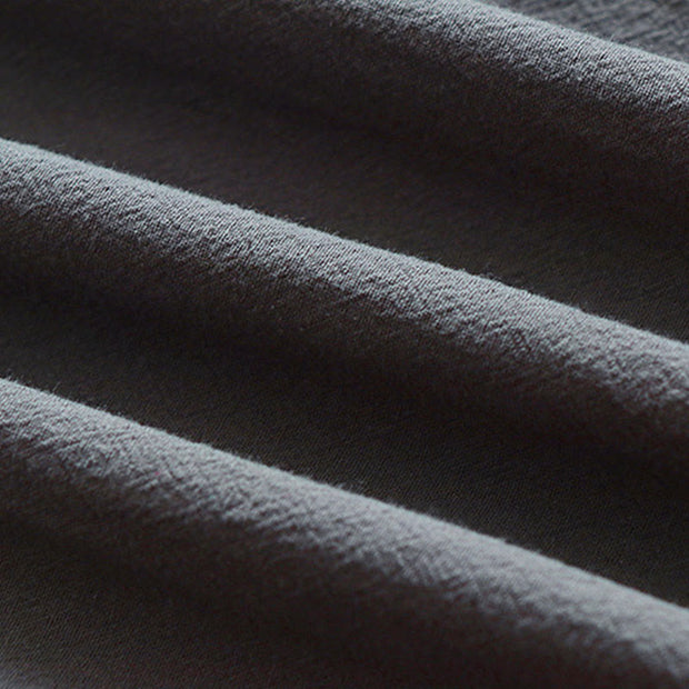 Buddha Stones Wudang Traditional Tai Chi Ceremony Three Quarter Sleeve Men's Taoist Long Robe - image 12