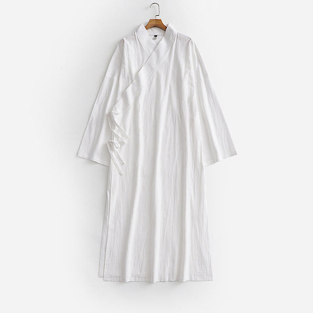 Buddha Stones Wudang Traditional Tai Chi Martial Arts Ceremony Long Sleeve Men's Taoist Long Robe - image 2