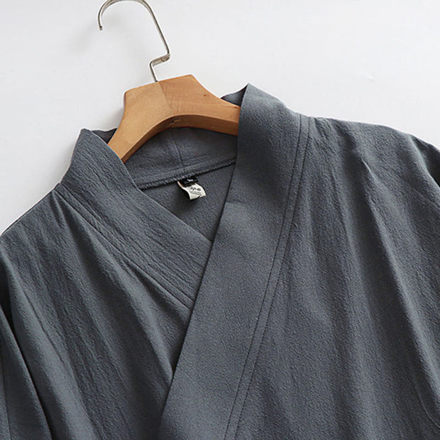 Buddha Stones Wudang Traditional Tai Chi Martial Arts Ceremony Long Sleeve Men's Taoist Long Robe - image 8