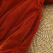 Buddha Stones Winter Frog-button Polyester Long Sleeve Corduroy Women's Jacket  - image 6