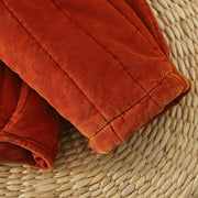 Buddha Stones Winter Frog-button Polyester Long Sleeve Corduroy Women's Jacket  - image 9