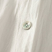 Buddha Stones Fall Crew Collar Long Sleeve Women's Polyester Shirt With Pockets - image 15