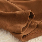 Buddha Stones Winter Solid Color Cotton Thickened Long Sleeve Women's Hoodie Has Hood - image 6