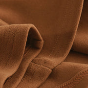 Buddha Stones Winter Solid Color Cotton Thickened Long Sleeve Women's Hoodie Has Hood - image 5