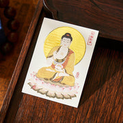 Buddha Stones Chinese Zodiac Natal Buddha Copper Coins Sachet Blessing Hanging Decoration - image 15