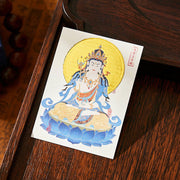 Buddha Stones Chinese Zodiac Natal Buddha Copper Coins Sachet Blessing Hanging Decoration - image 9