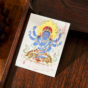 Buddha Stones Chinese Zodiac Natal Buddha Copper Coins Sachet Blessing Hanging Decoration - image 7