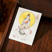 Buddha Stones Chinese Zodiac Natal Buddha Mountain Ghosts Spend Money Copper Coins Sachet Hanging Decoration - image 13