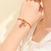 Buddha Stones Year Of The Horse Success Strength Braided String Adjustable Bracelet - image 9