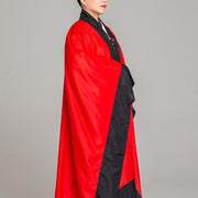 Buddha Stones Wudang Solid Color Long Wide Sleeve Unisex Taoist Robe Kimono For Qigong Tai Chi Ceremony - image 12