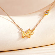 Buddha Stones Year Of The Horse Chinese Zodiac 925 Sterling Silver Coin Design Blessing Chain Necklace Pendants - image 4