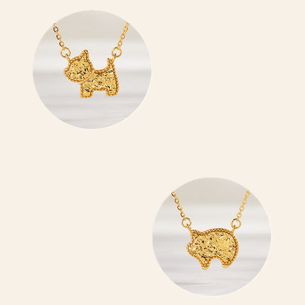 Buddha Stones Year Of The Horse Chinese Zodiac 925 Sterling Silver Coin Design Blessing Chain Necklace Pendants - image 38