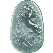 Buddha Stones Year Of The Horse Dragon Handcarved Copper Coins Jade Rope Prosperity Energy Necklace Pendants - image 10