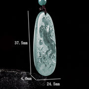 Buddha Stones Year Of The Horse Dragon Handcarved Copper Coins Jade Rope Prosperity Energy Necklace Pendants - image 4