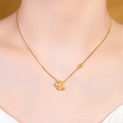 Buddha Stones Year Of The Horse Chinese Zodiac 925 Sterling Silver Coin Design Blessing Chain Necklace Pendants - image 22