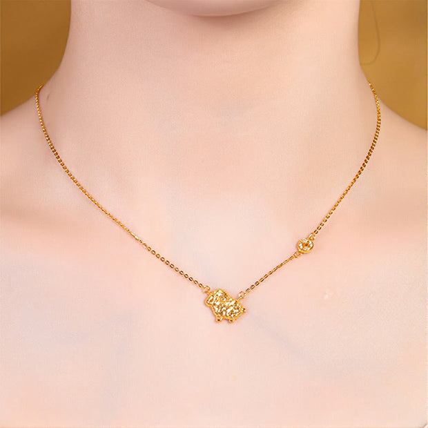 Buddha Stones Year Of The Horse Chinese Zodiac 925 Sterling Silver Coin Design Blessing Chain Necklace Pendants - image 24